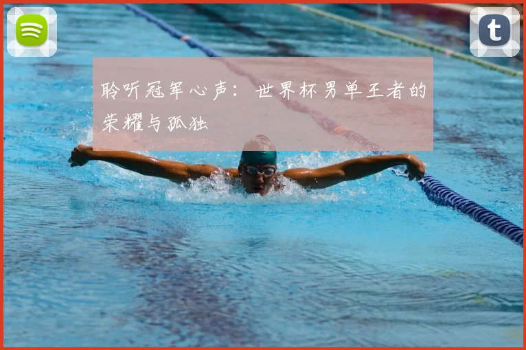 聆听冠军心声:世界杯男单王者的荣耀与孤独